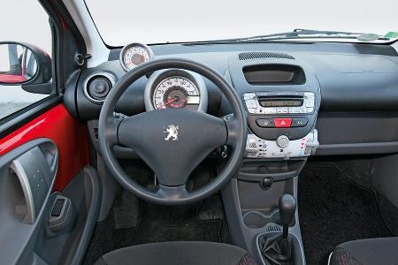 Peugeot 107, Cockpit