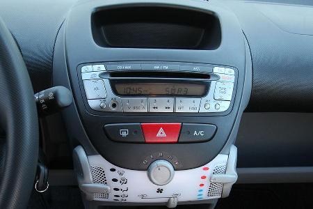 Peugeot 107, Autoradio