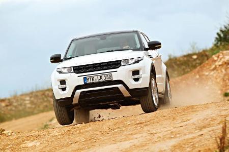 Range Rover Evoque 2.2 SD, Frontansicht