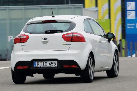 Kia Rio 1.4 Spirit, Heckansicht