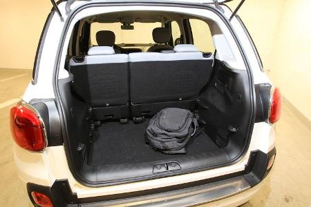Fiat 500L 1.4 16V Pop Star, Kofferraum, Ladefläche