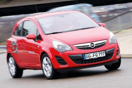 Opel Corsa 1.2 LPG ecoFLEX Edition, Frontansicht