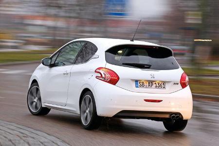 Peugeot 208 THP 155 Allure, Heckansicht