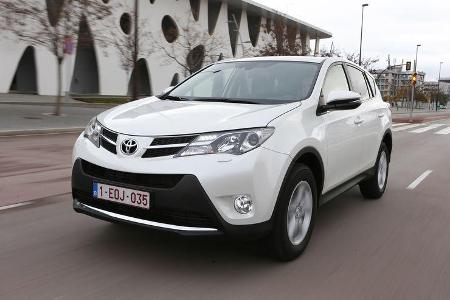 Toyota RAV4, Frontansicht