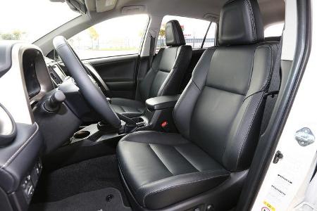 Toyota RAV4, Fahrersitz