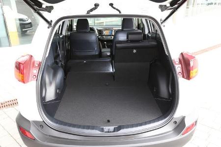 Toyota RAV4, Kofferraum, Ladefläche