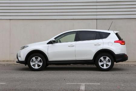 Toyota RAV4, Seitenansicht