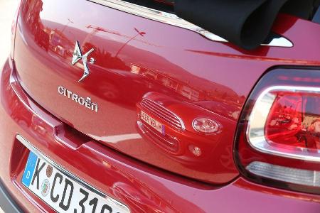 Citron DS3 THP 155 Cabrio SportChic, Typenbezeichnung