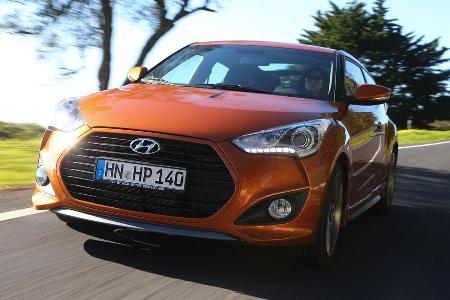 Hyundai Veloster 1.6 Turbo, Frontansicht