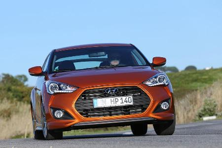 Hyundai Veloster 1.6 Turbo, Frontansicht