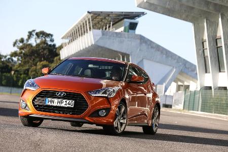 Hyundai Veloster 1.6 Turbo, Frontansicht