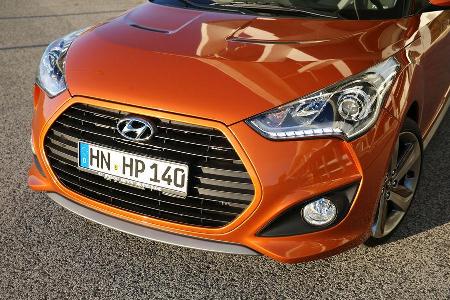 Hyundai Veloster 1.6 Turbo, Khlergrill, Front