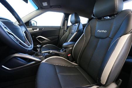 Hyundai Veloster 1.6 Turbo, Fahrersitz