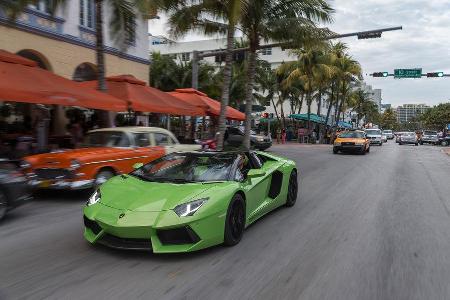 Lamborghini Aventador LP 700-4 Roadster, Frontansicht