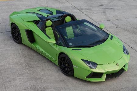 Lamborghini Aventador LP 700-4 Roadster, Frontansicht