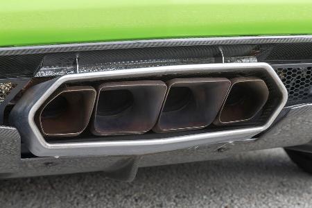 Lamborghini Aventador LP 700-4 Roadster, Endrohre, Auspuff