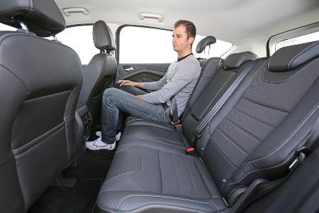 Ford Kuga 2.0 TDCi 4x4, Rcksitz, Beinfreiheit