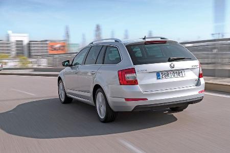 Skoda Octavia Combi, Heckansicht