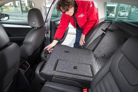 Skoda Octavia Combi, Rcksitz, Umklappen