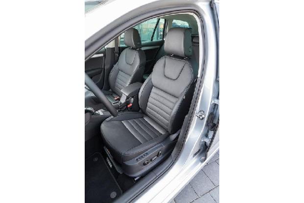 Skoda Octavia Combi, Fahrersitz