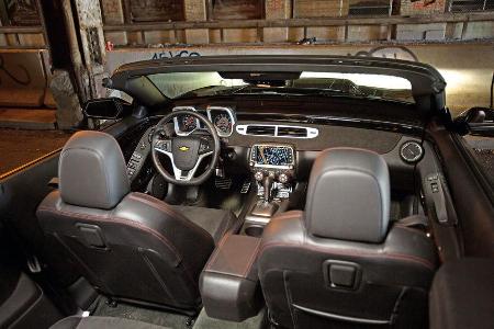 Chevrolet Camaro ZL1 Cabrio, Cockpit, Sitze
