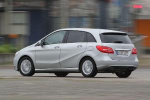 Mercedes B 160 CDI, Heckansicht