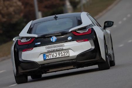 BMW i8, Heckansicht