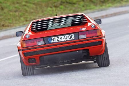 BMW M1, Heckansicht