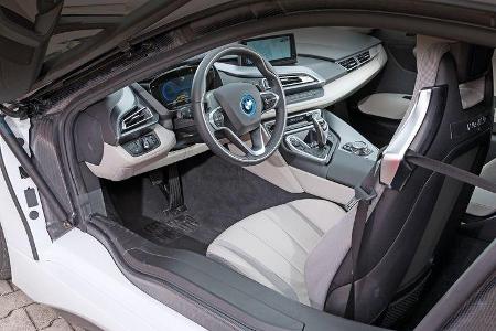 BMW i8, Cockpit, Lenkrad