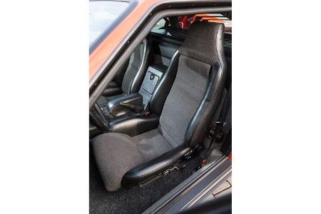 BMW M1, Fahrersitz