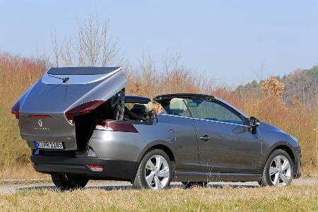 Renault Mgane Coup-Cabriolet TCe 130, Verdeck schliet