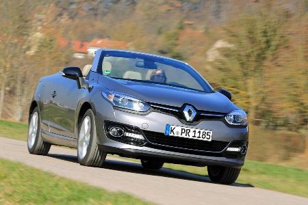 Renault Mgane Coup-Cabriolet TCe 130, Frontansicht
