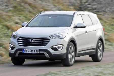 Hyundai Grand Santa Fe 2.2 CRDi 4WD, Frontansicht