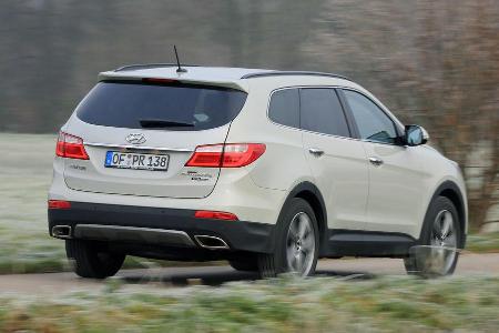 Hyundai Grand Santa Fe 2.2 CRDi 4WD, Heckansicht