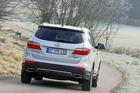Hyundai Grand Santa Fe 2.2 CRDi 4WD, Heckansicht