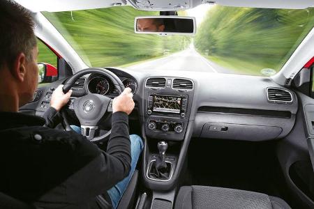 VW Golf 1.2 TSI, Innenraum, Cockpit