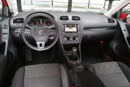 VW Golf 1.2 TSI, Cockpit, Innenraum