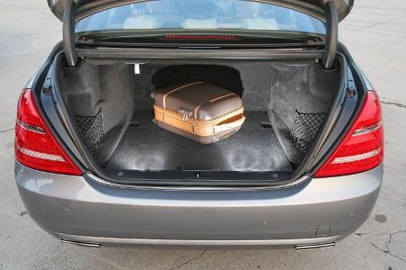Mercedes S-Klasse, Kofferraum