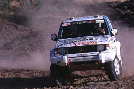 Das schnellste Mitsubishi-Team: Prieto/Serieys.