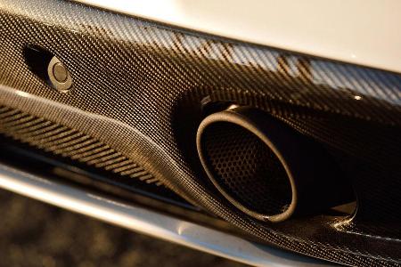 Aston Martin Vanquish Volante, Endrohr, Auspuff