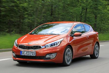 Kia Pro Cee d 1.6 CRDi 128 Spirit, Frontansicht Kia Pro Cee d 1.6 CRDi 128 Spirit, Frontansicht