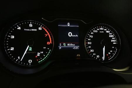 Audi A3 Sportback g-tron, Rundinstrumente