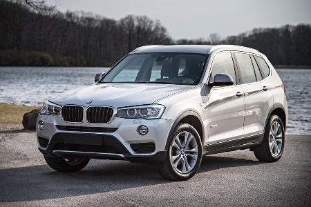 BMW X3, Frontansicht