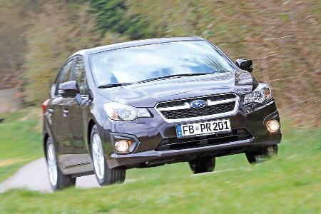 Subaru Impreza 1.6i Comfort, Frontansicht Subaru Impreza 1.6i Comfort, Frontansicht