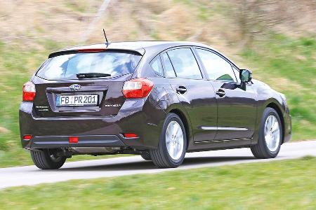 Subaru Impreza 1.6i Comfort, Heckansicht