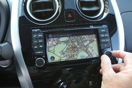 Nissan Note 1.2 Dig-S TEKNA, Navi, Bildschirm