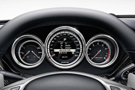 1110, Mercedes CLS 63 AMG, Tacho, Instrumente
