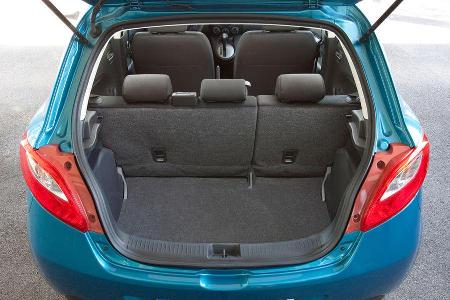 Mazda 2, Kofferraum