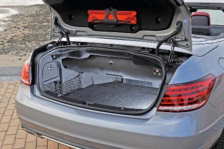 Mercedes E 400 Cabrio, Kofferraum