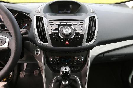 Ford C-MAX 1.0 Ecoboost, Mittelkonsole